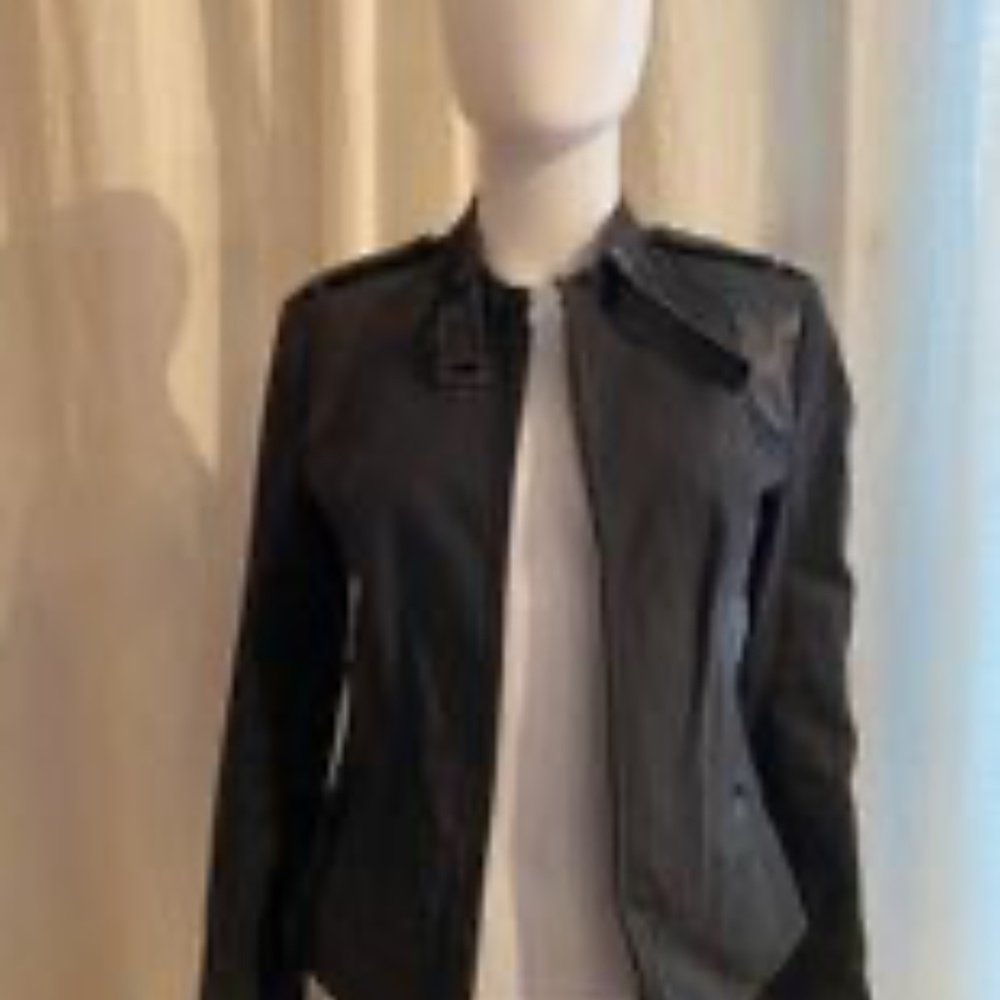 Black Jacket / blazer style biker - Jacket noir - Mackage